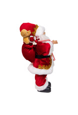 Kurt Adler Standing Sana With Sack & Belt 12 Inch