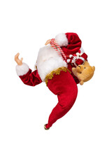 Kurt Adler Standing Sana With Sack & Belt 12 Inch