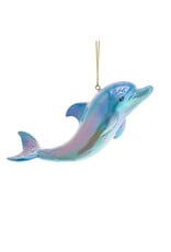 Kurt Adler Dolphin Electroplated Ornament