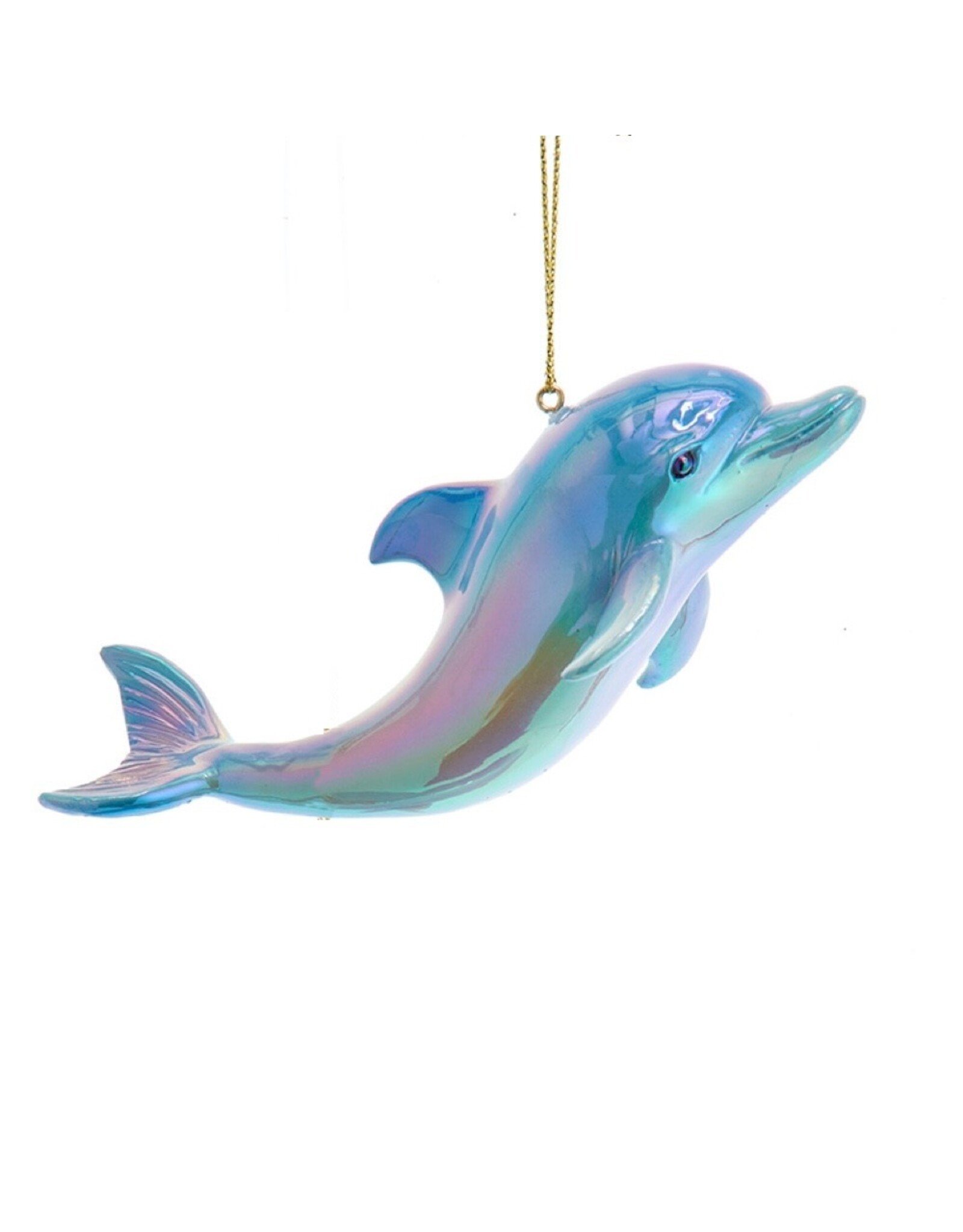 Kurt Adler Dolphin Electroplated Ornament