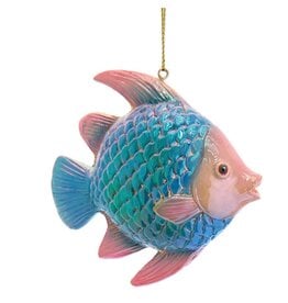 Kurt Adler Tropical Fish Electroplated Ornaments DBPE