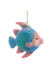Kurt Adler Tropical Fish Electroplated Ornaments DBPE
