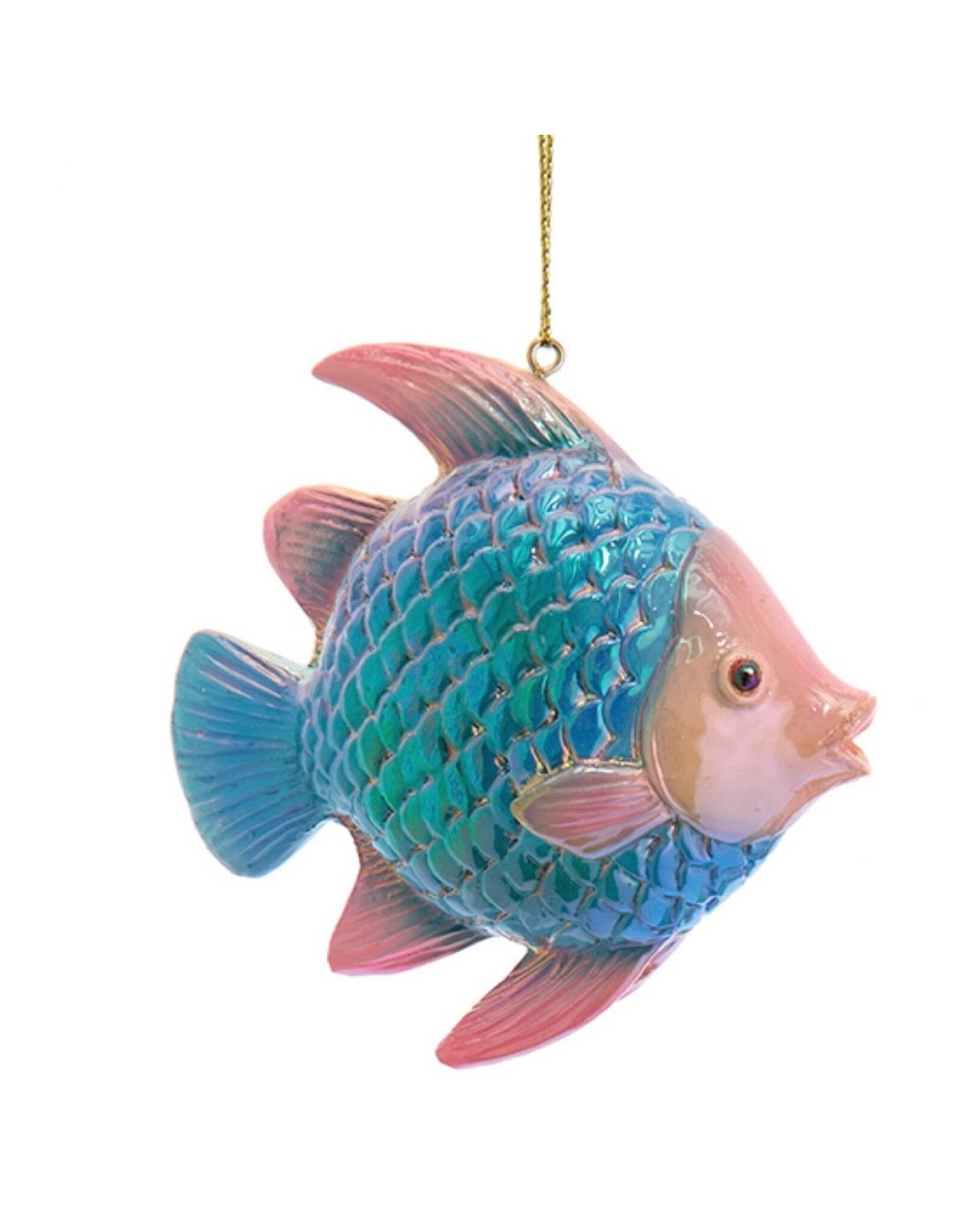 Kurt Adler Tropical Fish Electroplated Ornaments DBPE