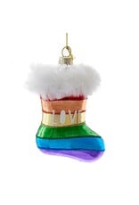Kurt Adler Pride Love Rainbow Stocking Star Ornament