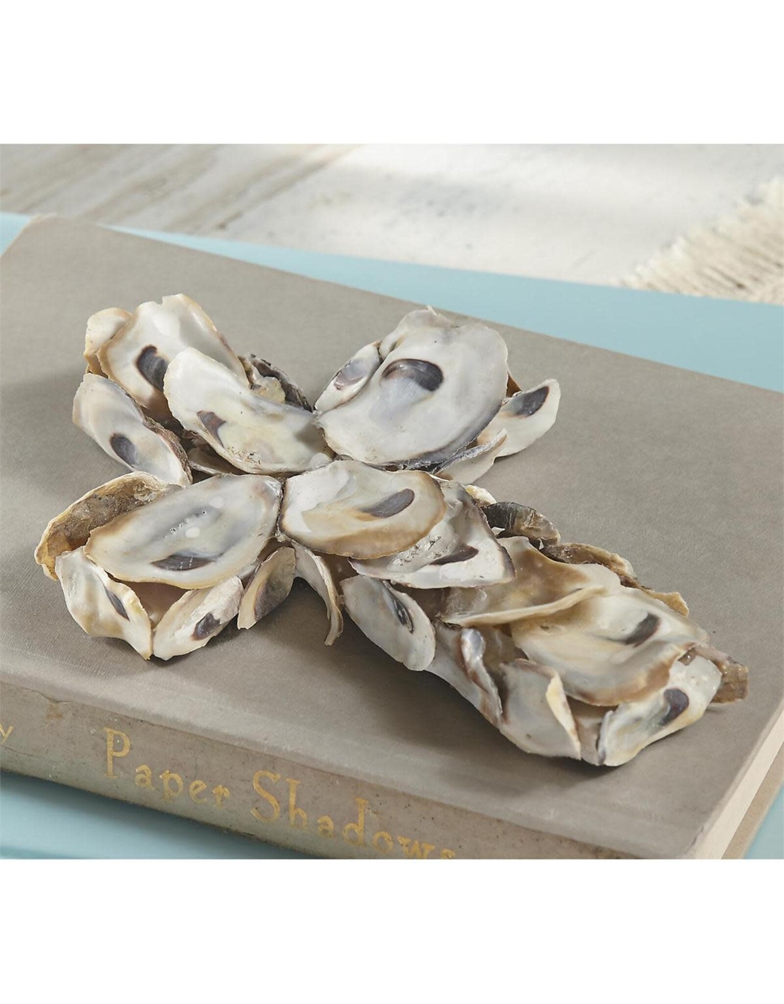 Mud Pie Oyster Cross 6x4 Inch