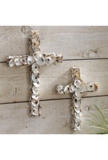 Mud Pie Oyster Cross 6x4 Inch