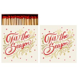 Hester & Cook Tis The Season Matches Box of 60