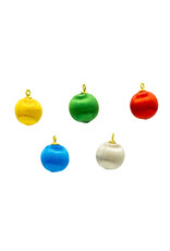 Kurt Adler Multicolor Silk Ball Ornaments 1.18 Inch 25pc