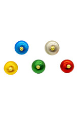 Kurt Adler Multicolor Silk Ball Ornaments 1.18 Inch 25pc