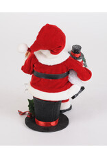 Karen Didion Top Hat Santa Christmas Decor