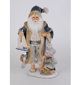 Karen Didion Pelican Beach Santa Coastal Beach Santa Figure 20 Inches