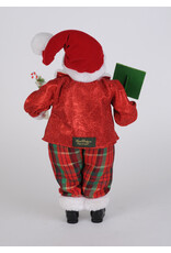 Karen Didion Christmas Cocktails Santa Figure 19 Inches