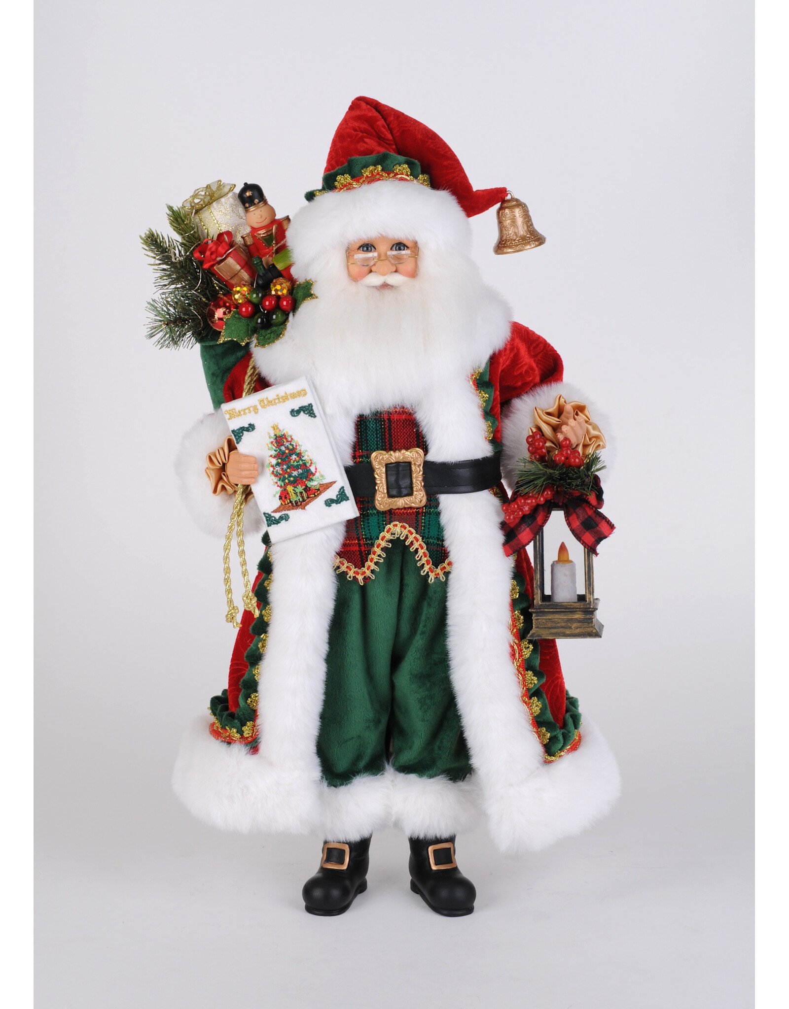 Karen Didion Lighted Christmas Stories Santa 21 Inches