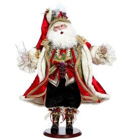 Mark Roberts Fairies Christmas Toast Santa 25 Inch on Base