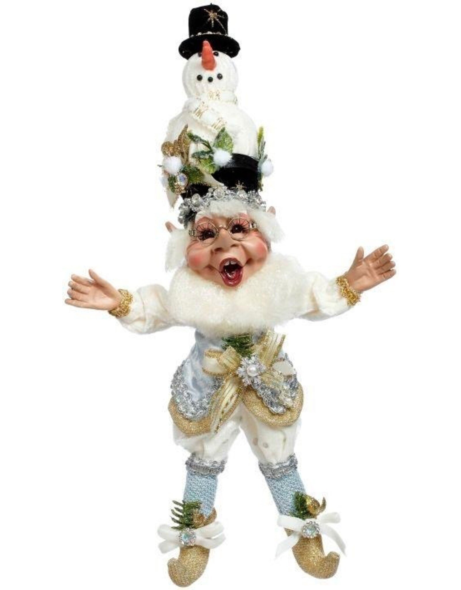 Mark Roberts Fairies Elves Christmas Frosty Elf SM 15 Inch