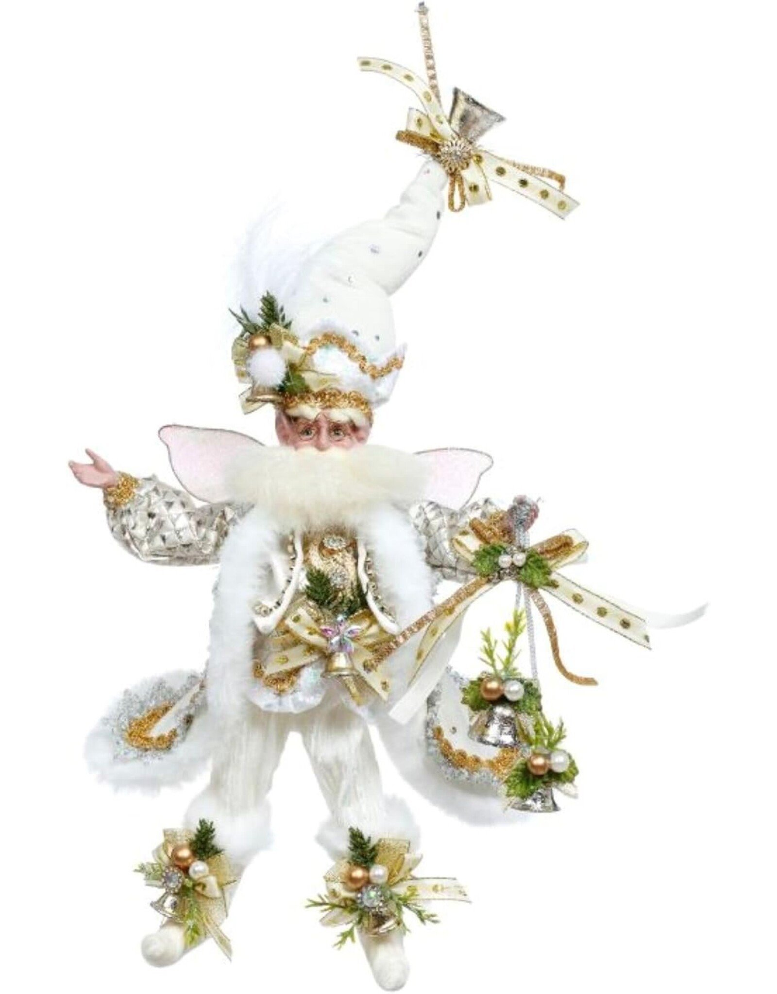 Mark Roberts Fairies Christmas Winter White Fairy SM 11 Inch
