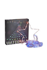 Seasonal Vivvi App-Based Multi-Color LED Outdoor Waterfall Lights 11FT