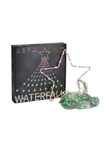 Seasonal Vivvi App-Based Multi-Color LED Outdoor Waterfall Lights 11FT