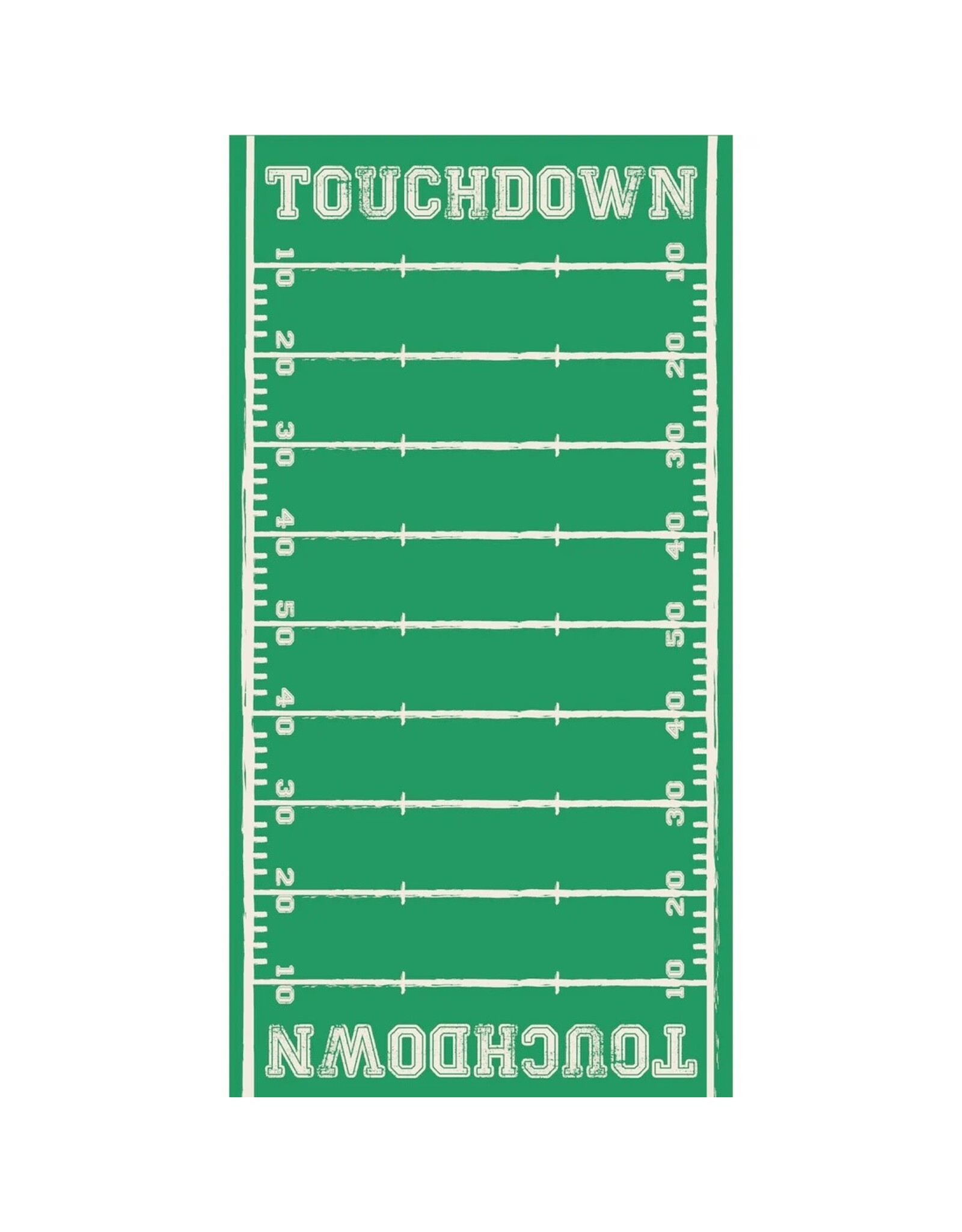 Hester & Cook Paper Guest Towel Napkins Touchdown Football Game Day