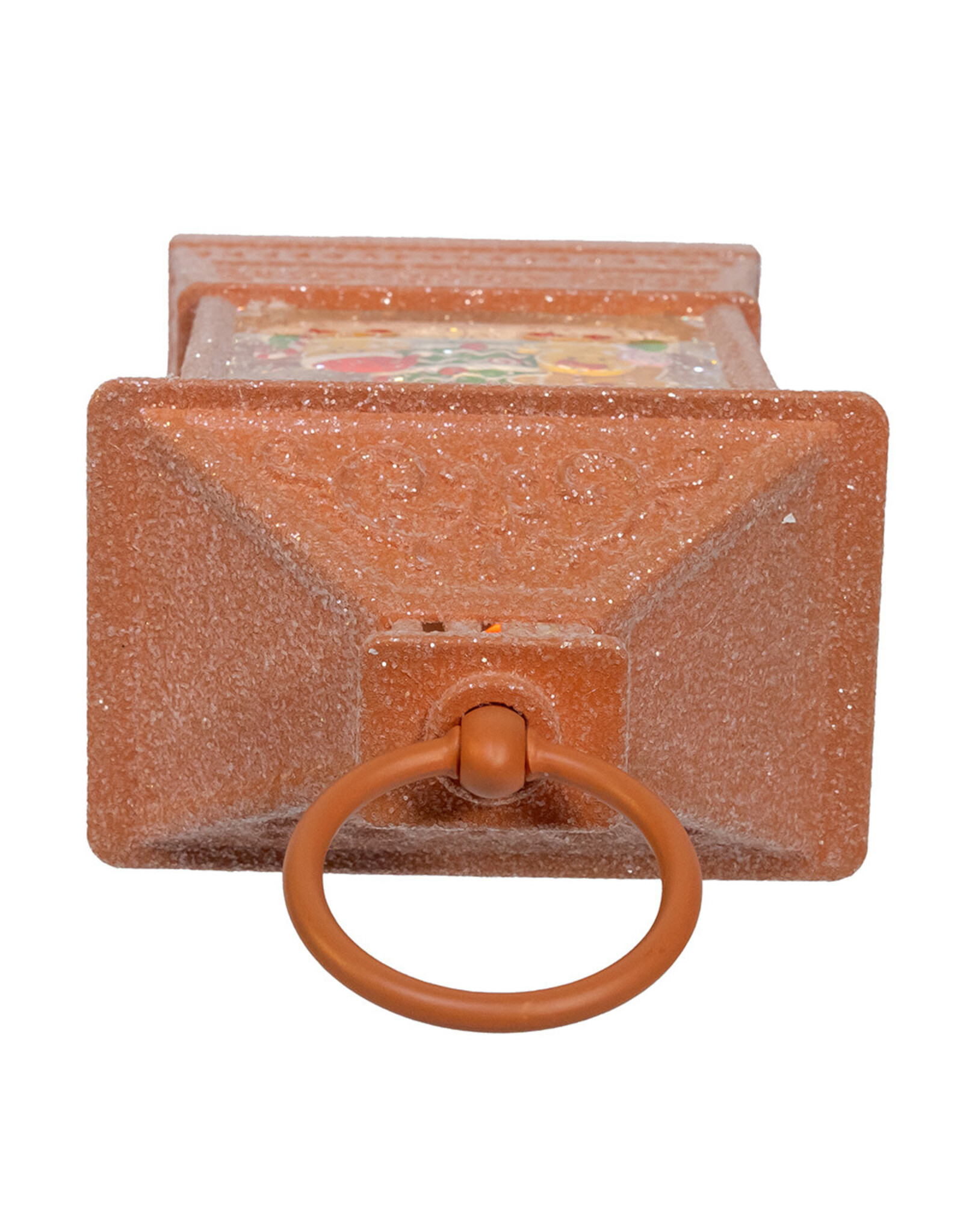 Kurt Adler Snow Globe Water Lanterns LED Gingerbread and Tree B/O