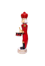 Kurt Adler Battery-Operated Lighted King Nutcracker Table Piece 12in