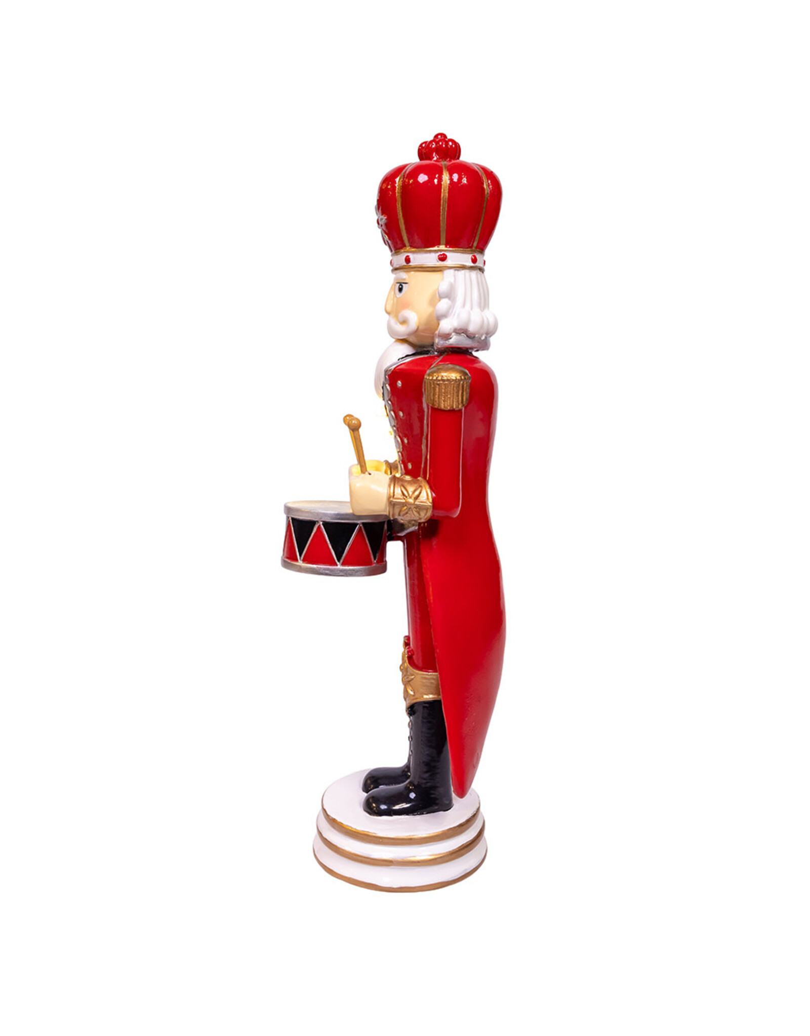 Kurt Adler Battery-Operated Lighted King Nutcracker Table Piece 12in