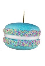 Kurt Adler Blue Macaroon Ornament 7 x 4.5 Inch