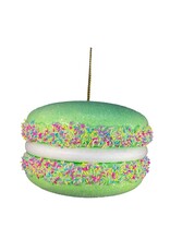 Kurt Adler Green Macaroon Ornament 7 x 4.5 Inch