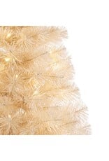 Kurt Adler 3FT Pre-Lit LED WW Twinkle Cream Colored Tree