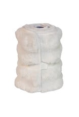 Kurt Adler Christmas Tree Collar 24 Inch White Fur Tree Collar