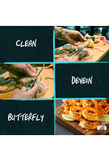 Toadfish Outfitters Shrimp Cleaner Peeler Deveiner Butter-flier