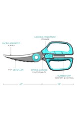 Toadfish Outfitters Ultimate Utility Shears and Sheath