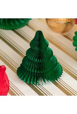 Hester & Cook Honeycomb Paper Decor Set 3 Honeycomb Christmas Trees SM
