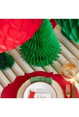 Hester & Cook Honeycomb Paper Decor Set Honeycomb Christmas Trees LG MD