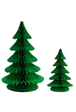 Hester & Cook Honeycomb Paper Decor Set Honeycomb Christmas Trees LG MD