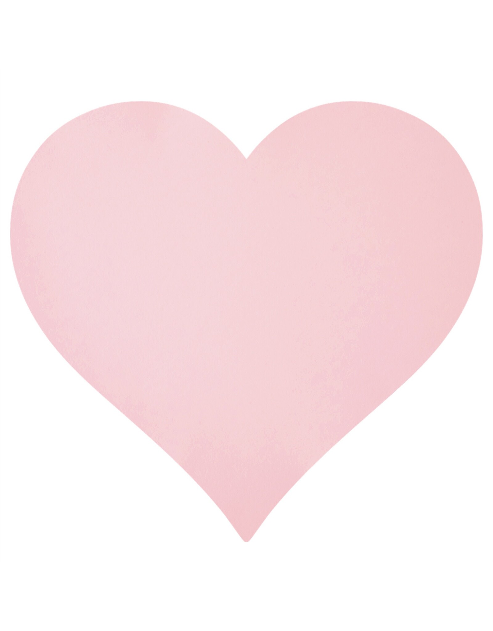 Hester & Cook Die-Cut Pink Heart Placemats 12pk