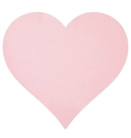 Hester & Cook Die-Cut Pink Heart Placemats 12pk