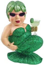 December Diamonds Mermaids Green Margarita Display II Figure LG 14H