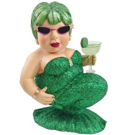 December Diamonds Mermaids Green Margarita Display II Figure LG 14H