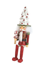 Kurt Adler Hollywood Tree Hat Nutcracker Shelf Sitter 17 Inch