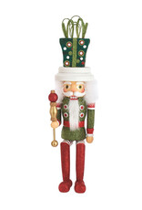 Kurt Adler Hollywood Gift Hat Nutcracker Shelf Sitter 17 Inch
