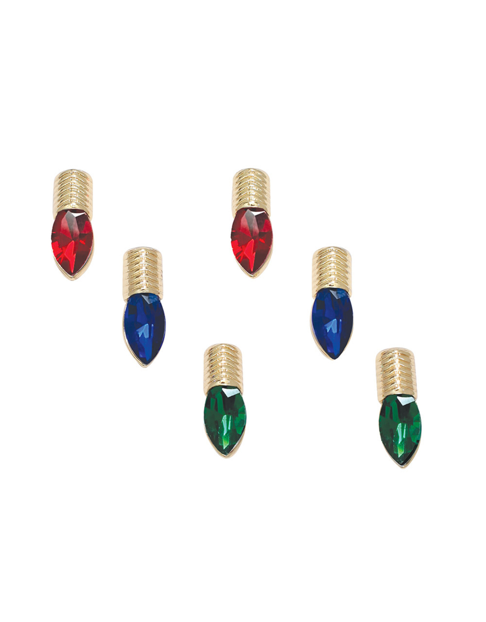 Periwinkle by Barlow Christmas Earrings | Christmas Bulbs