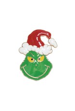 Periwinkle by Barlow Christmas Brooch Lapel Pin | Grinch You're a Mean One