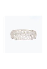 Periwinkle by Barlow Bracelets | Silver Flowers W Pearls