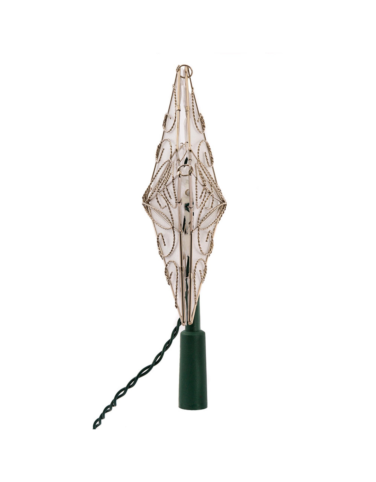 Kurt Adler Christmas Tree Topper 5 Point Wire Star 8.5 inch