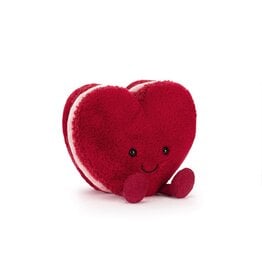 JellyCat Amusable Arlette Heart Macaron Macaroon