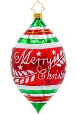 Christopher Radko Holly Jolly Christmas Ornament Exclusive Ornament