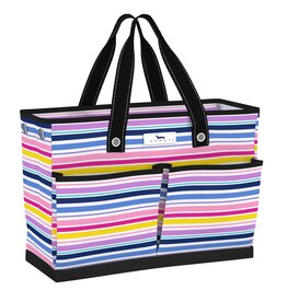 Scout Bags Ben Pocket Tote Bag Stripe a Pose