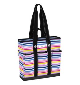 Scout Bags Rocket Pocket Tote Bag Stripe A Pose
