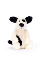 JellyCat Rufferty Puppy Black and Cream Puppy